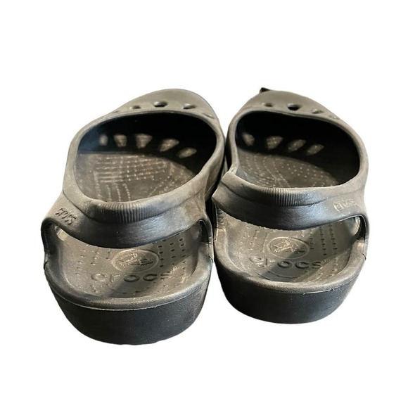 Crocs Black Malindi Slingback Ballet Flat Sz 9 - Picture 5 of 7